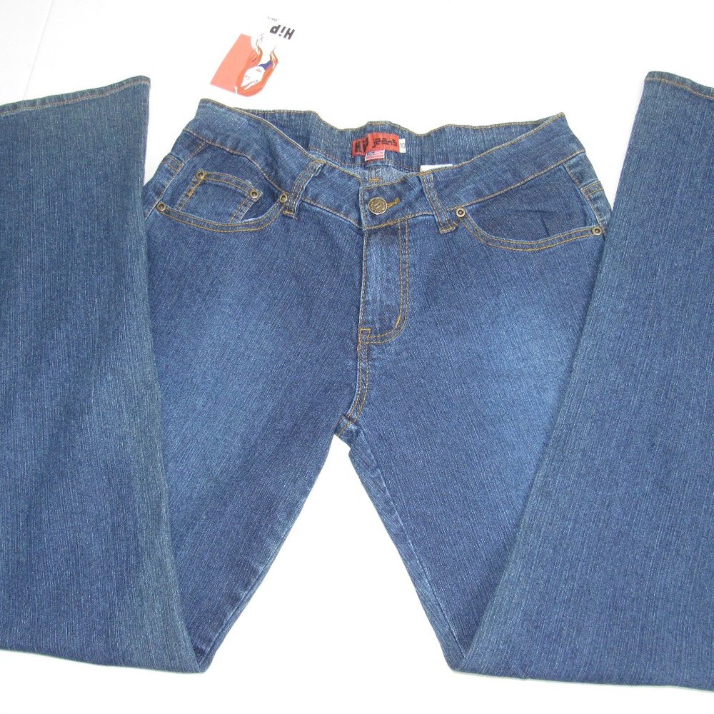 Hip Jeans Women Size 10 Boot Cut Leg Bluejeans NWT